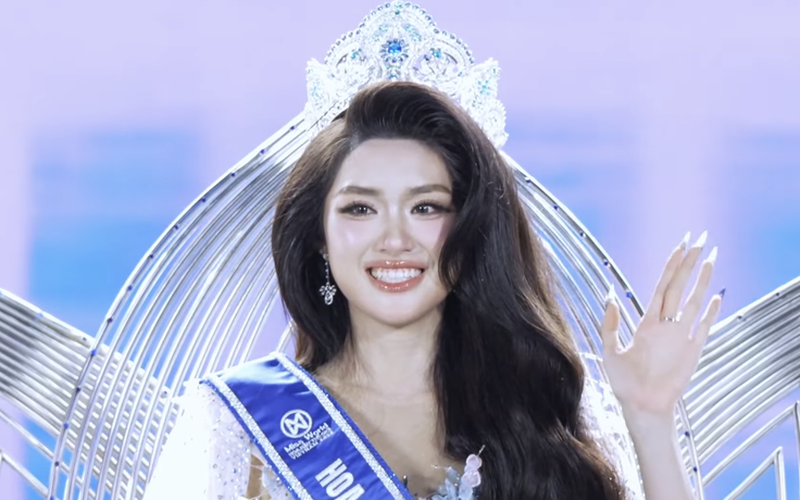 Phan Phương Oanh đăng quang Hoa hậu Thế giới Việt Nam 2025