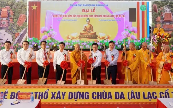 Khởi công xây dựng chùa Da, nơi thờ tự 534 nhà báo -  liệt sĩ