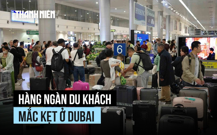 Dubai 'rung chấn' vì xung đột Iran, hàng nghìn du khách mắc kẹt