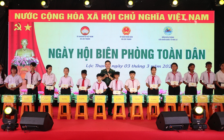 Rộn ràng không khí Ngày hội biên phòng toàn dân tại Đồng Nai