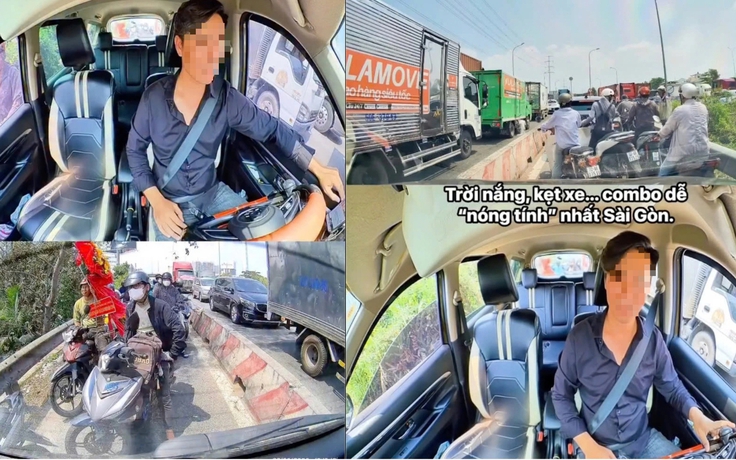 Ô tô vào làn hỗn hợp ùn ứ gây tranh cãi: Đúng luật nhưng có 'đúng tình'?