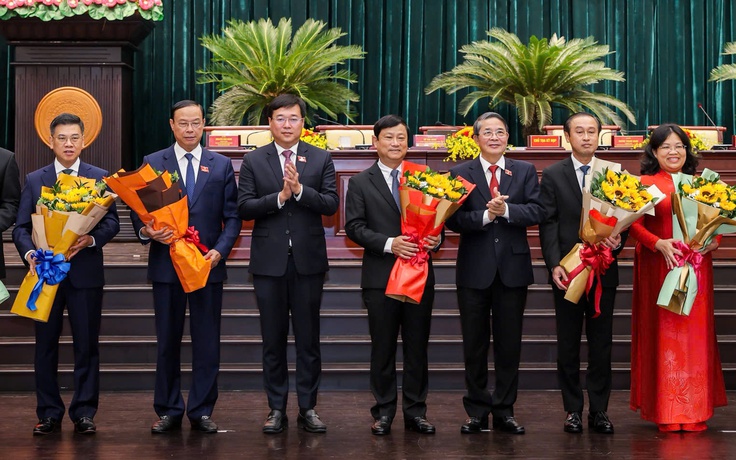 Danh sách lãnh đạo TP.HCM được bầu tại kỳ họp đầu tiên