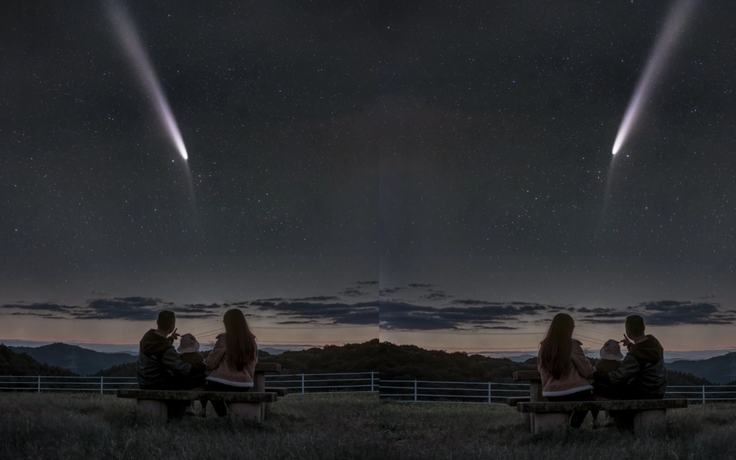 Bất ngờ sao chổi 12 tỉ năm tuổi vừa ghé thăm trái đất