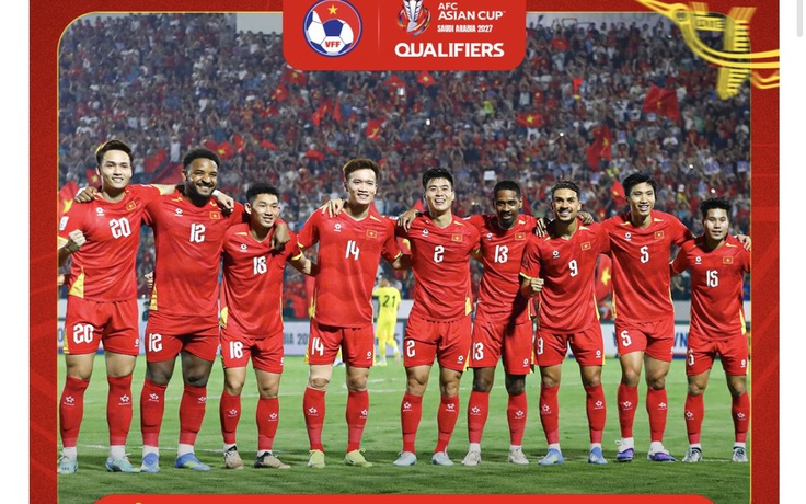 Bảng xếp hạng bảng F mới nhất: Đội tuyển Việt Nam 18 điểm vững vàng tốp 1, hơn Malaysia 9 điểm