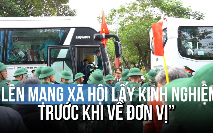 Vừa tốt nghiệp đại học, thanh niên rạng rỡ lên đường làm nhiệm vụ với Tổ quốc