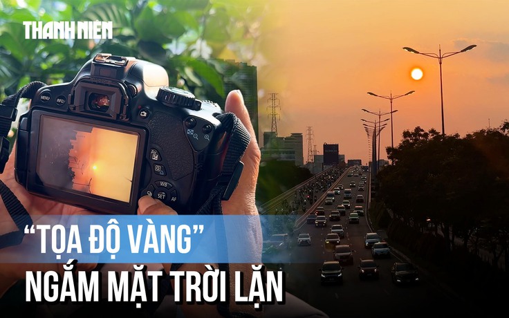 Ga metro trở thành 'tọa độ vàng' ngắm hoàng hôn đẹp nhất TP.HCM