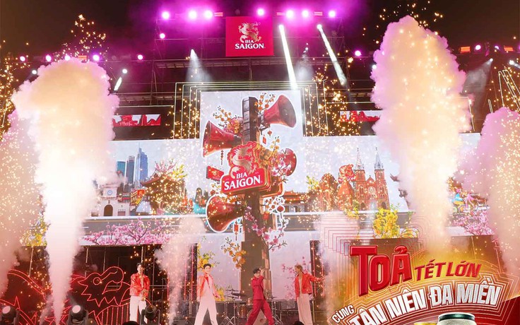 Bia Saigon lan tỏa tiệc Tân Niên Đa Miền tại Đắk Lắk 