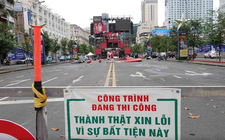 Rời đường Lê Lợi, TP.HCM tổ chức sự kiện ở đâu?