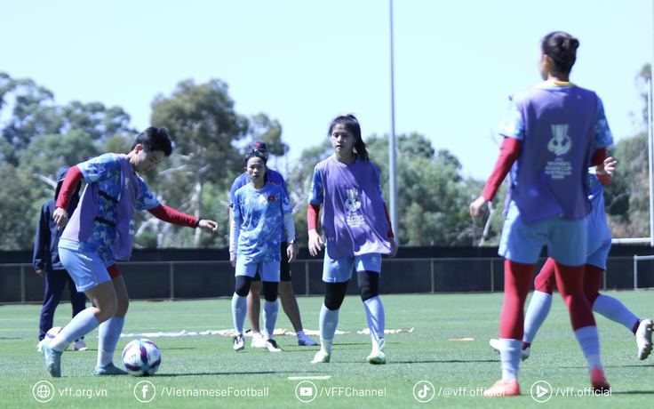 Đội tuyển nữ Việt Nam đối phó thời tiết cực nóng tại Úc, đấu Đài Loan khung giờ ‘độc lạ’
