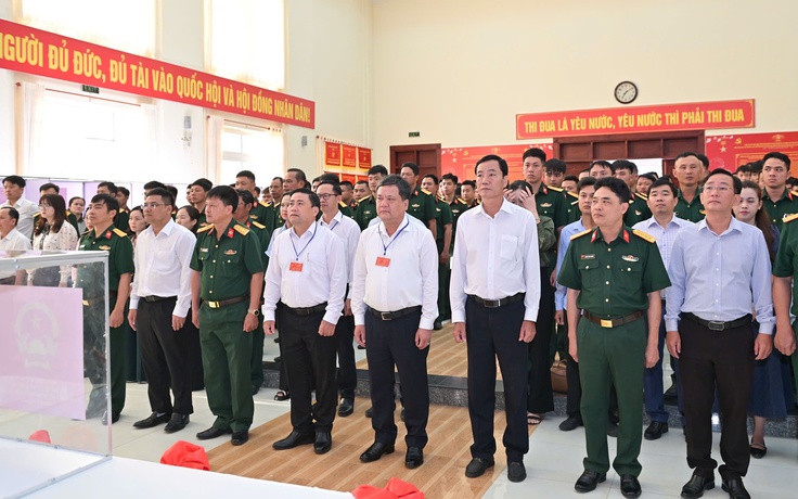 Bầu cử Quốc hội: Lá phiếu đầu tiên tại Khánh Hòa