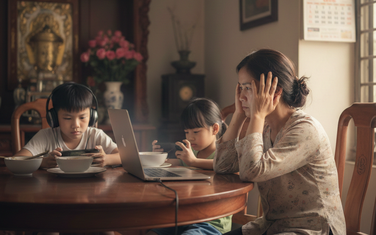 Khi con nghiện màn hình