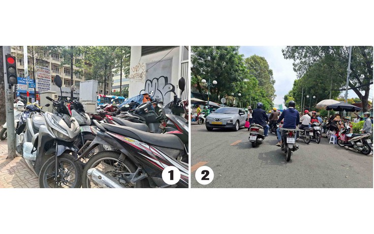 Buôn bán lấn chiếm vỉa hè, lòng đường