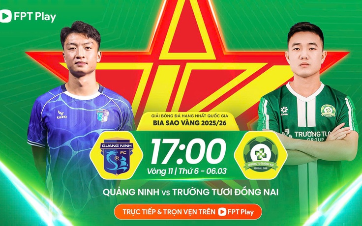 Lịch thi đấu giải hạng nhất hôm nay: Trường Tươi Đồng Nai của Công Phượng tiếp tục bay cao? 