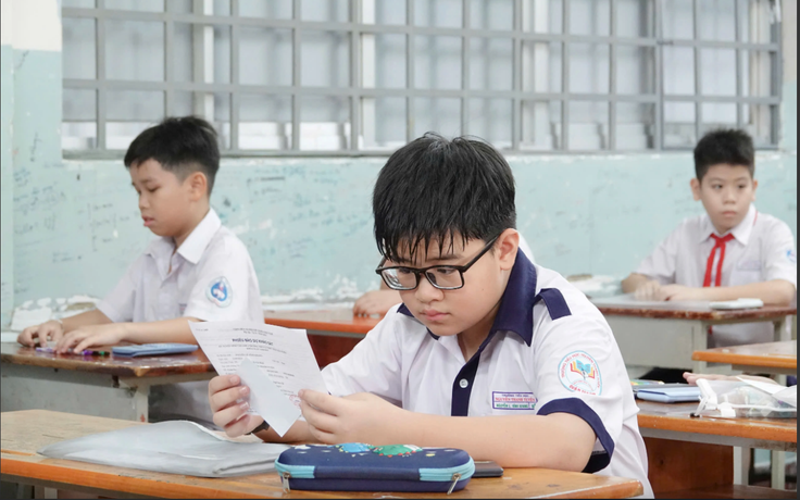 Chỉ tiêu và nội dung bài khảo sát lớp 6 Trần Đại Nghĩa năm 2026