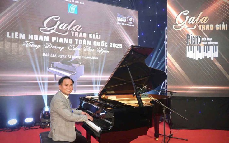 Nhạc sĩ Trương Hữu An phối hợp tổ chức Liên hoan Piano toàn quốc 2025