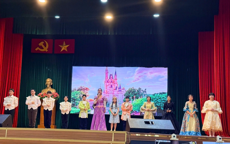 Học sinh lồng tiếng phim bằng tiếng Anh, Pháp, Đức, Nhật, Trung