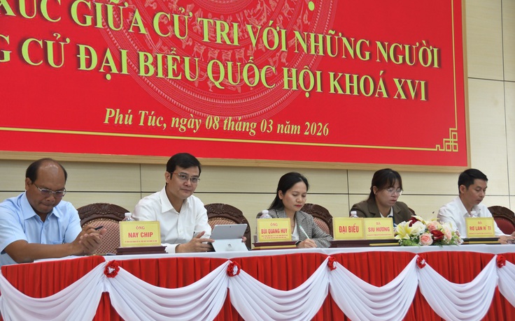 Ấn tượng với những mong muốn rất thời sự của các cử tri miền núi