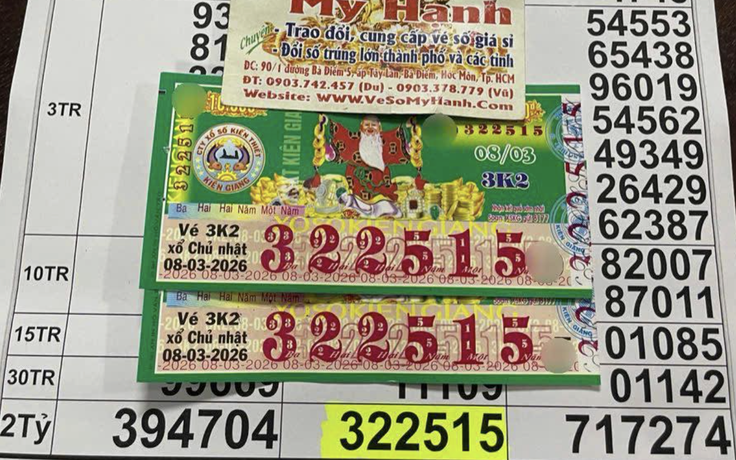 Về quê trúng độc đắc xổ số miền Nam, người cha cho các con 2 tỉ