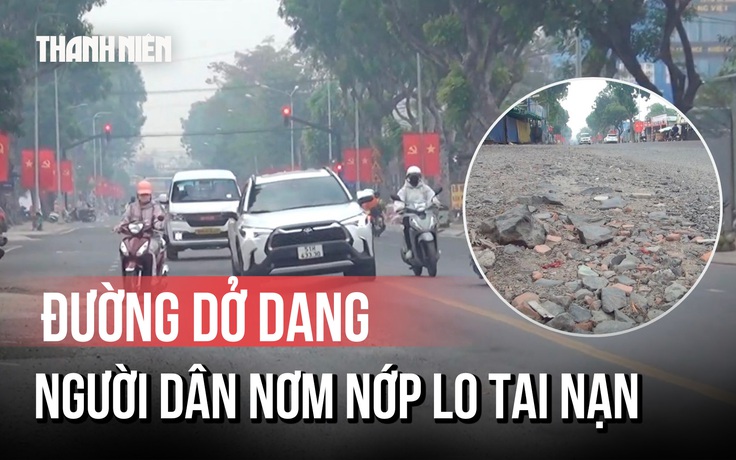 Hơn 100 mét đường dang dở thành 'bẫy giao thông' tại khu dân cư Vĩnh Lộc