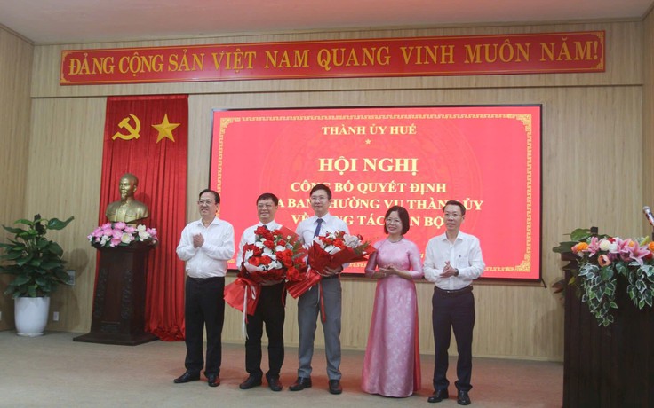 Huế điều động Phó chủ tịch Thường trực UBND thành phố làm Bí thư phường