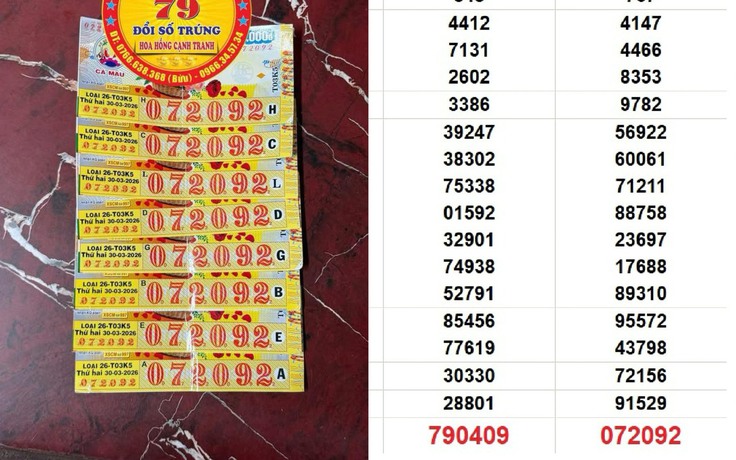 Về quê mua 10 tờ xổ số miền Nam: Trúng độc đắc, chia cho anh em ruột