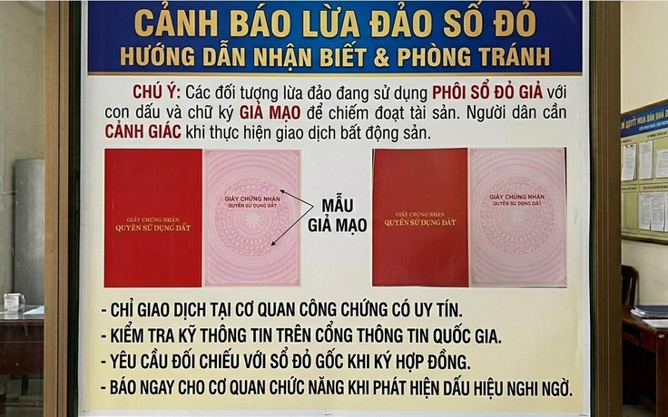 Tìm bị hại vụ làm giả sổ đỏ để lừa đảo ở Đồng Nai