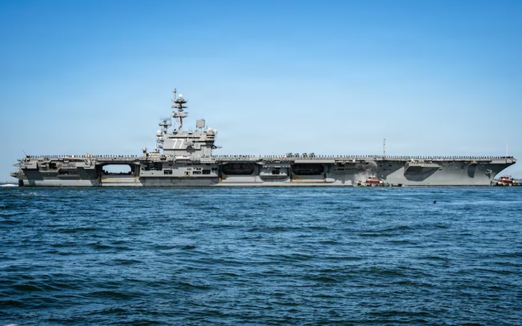 Mỹ điều tàu sân bay thứ 3 đến Trung Đông, ông Trump phát tín hiệu mới