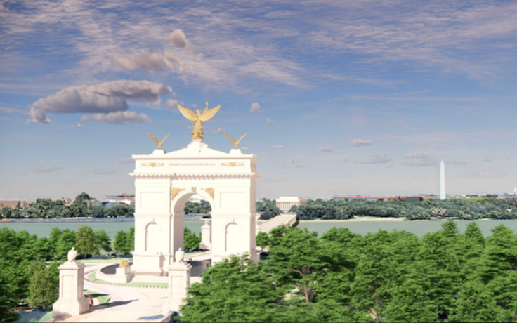 Tổng thống Trump muốn xây 'khải hoàn môn' ở Washington