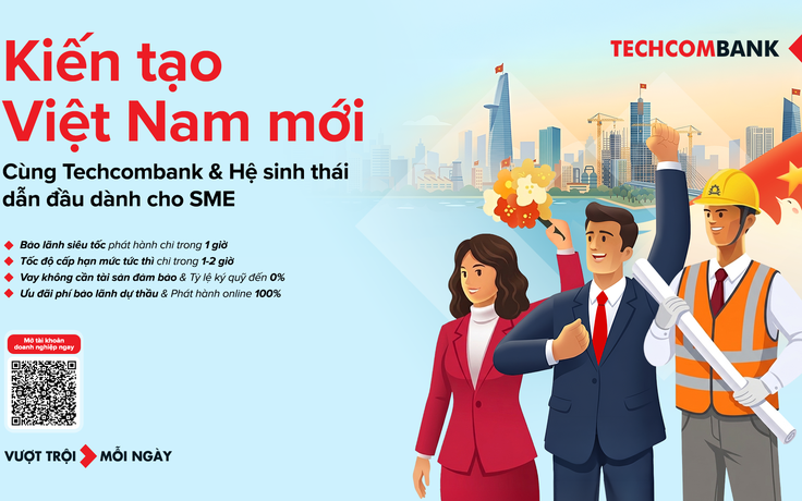 Techcombank - Đối tác tài chính hàng đầu đồng hành cùng SME kiến tạo ‘Việt Nam mới’