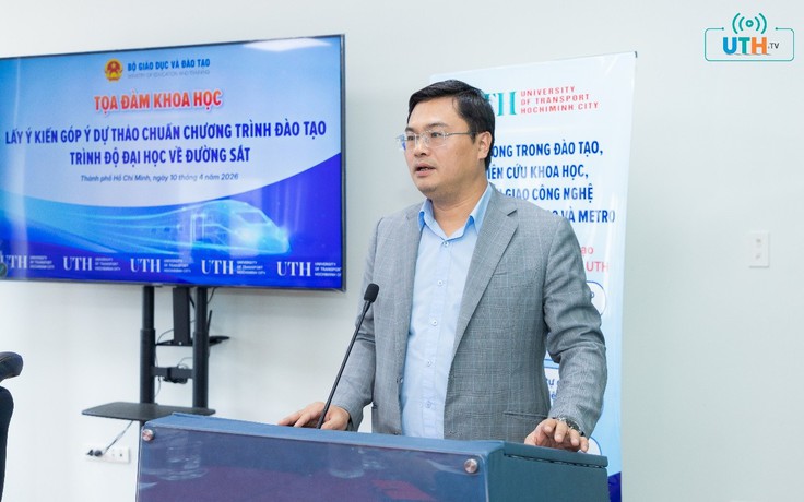 UTH khẳng định vai trò nòng cốt trong đào tạo nhân lực đường sắt tốc độ cao