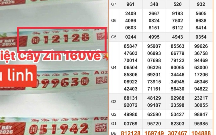 Xổ số miền Nam ngày 11 tháng 4: Lộ diện cọc vé trúng 39,2 tỉ ở TP.HCM