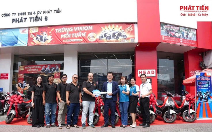 Phát Tiến khẳng định năng lực cung ứng: Bàn giao 50 xe máy điện Honda ICON e: