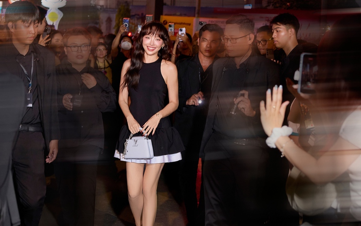 Tóc Tiên chuyển hướng phong cách, gây ấn tượng tại thảm đỏ