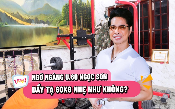 Ngọc Sơn phô diễn nội lực: Nâng tạ 60kg xong vẫn hát ngọt lịm