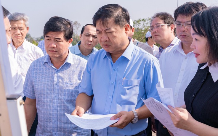 Bí thư Tỉnh ủy Đắk Lắk kiểm tra, thúc đẩy tiến độ các dự án, công trình