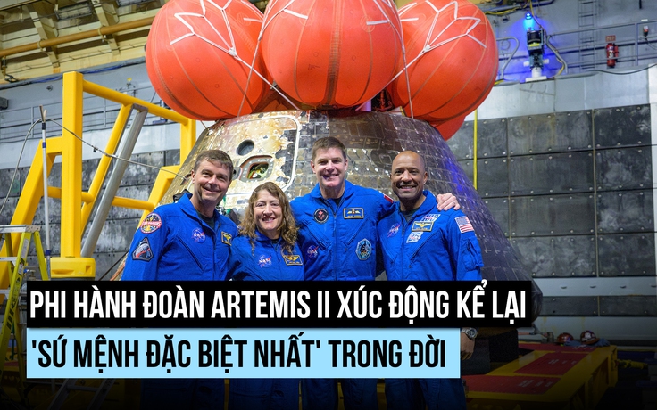 Đội bay NASA kể gì về 'sứ mệnh đặc biệt nhất' đến mặt trăng?