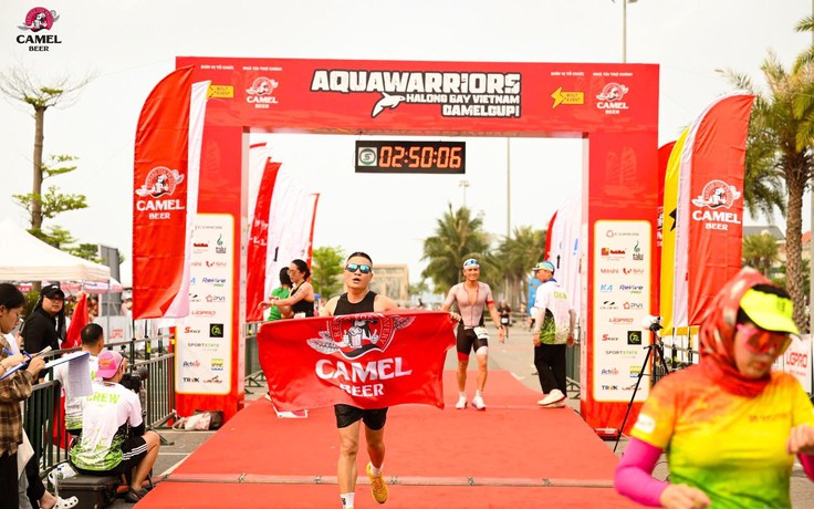 Camel tiếp sức bản lĩnh: Viết tiếp câu chuyện ý chí tại Aqua Warriors