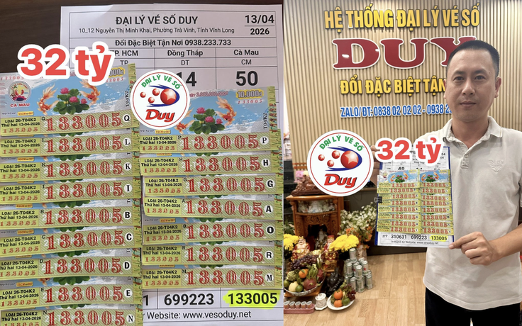 Cùng mua vé tại một đại lý, 7 người trúng độc đắc xổ số miền Nam