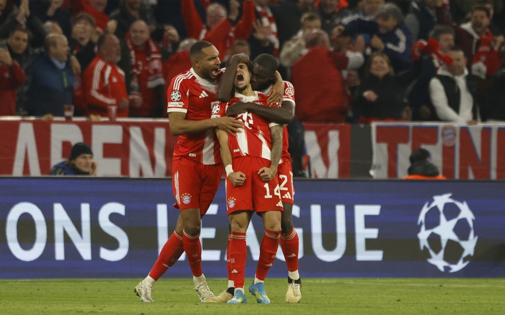 Bayern Munich 'đá văng' Real Madrid theo kịch bản không tưởng, Arsenal cực bản lĩnh loại Sporting Lisbon