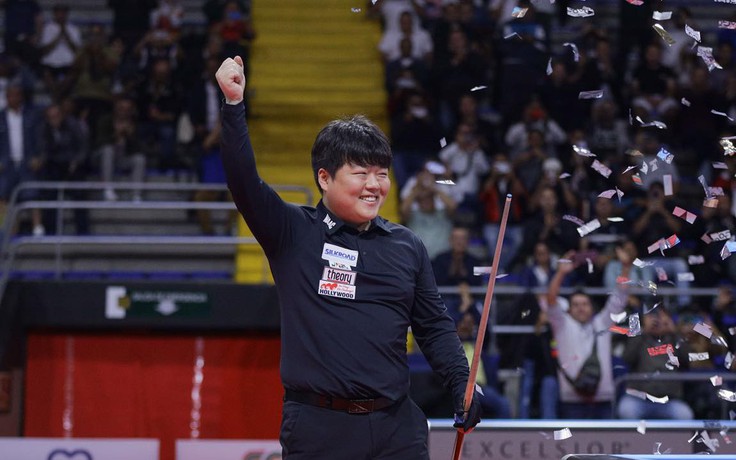 Billiards: Thần đồng Hàn Quốc thống trị carom 3 băng thế giới, đi vào lịch sử