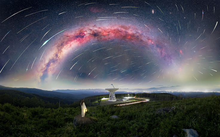 Mưa sao băng Lyrids xuất hiện từ tối nay: Cách ngắm bằng mắt thường