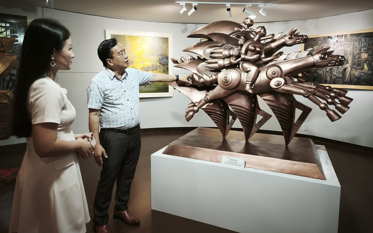 'Nghệ sĩ Đà Nẵng từng bước thu hẹp khoảng cách với các trung tâm mỹ thuật lớn'