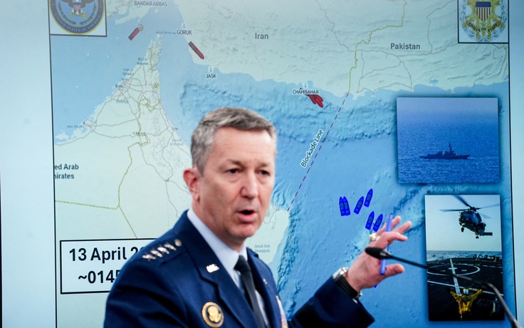 Lầu Năm Góc họp báo quan trọng, tuyên bố sẽ truy đuổi tàu Iran 'khắp thế giới'
