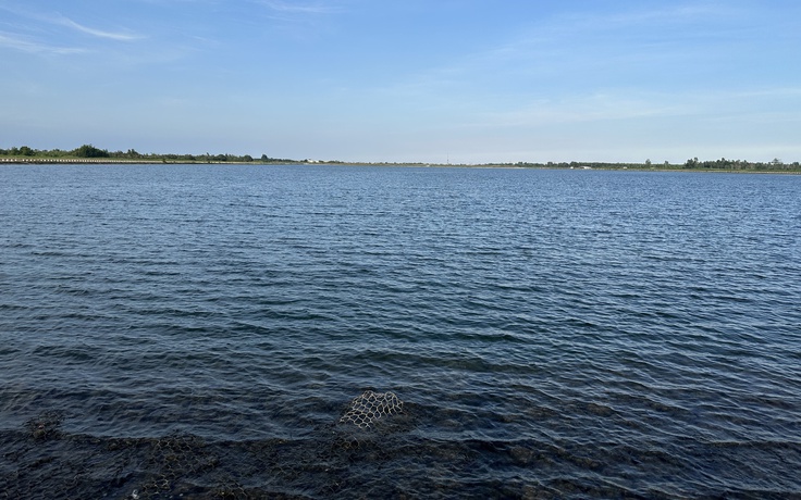 Hồ chứa nước ngọt gần 250 tỉ đồng, hoàn thành 2 năm nhưng để không