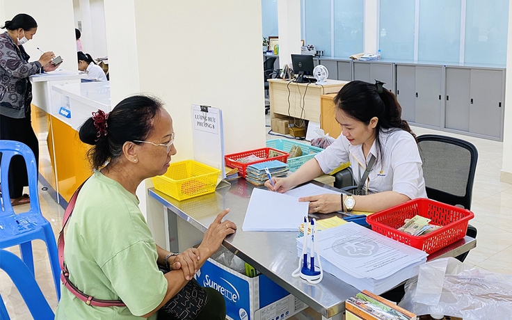 Trùng nghỉ lễ 30.4, lương hưu tháng 5 lùi lịch chi trả