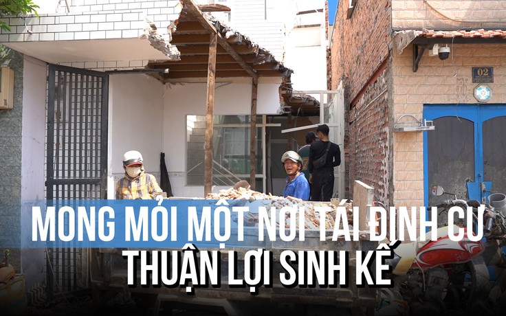 Dỡ nhà, bàn giao mặt bằng mở rộng quốc lộ 13: ‘mong mỏi nơi tái định cư’