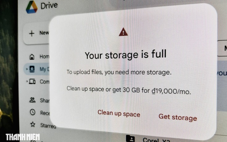 Các thủ phạm ẩn mình khiến Google Drive cạn kiệt dung lượng