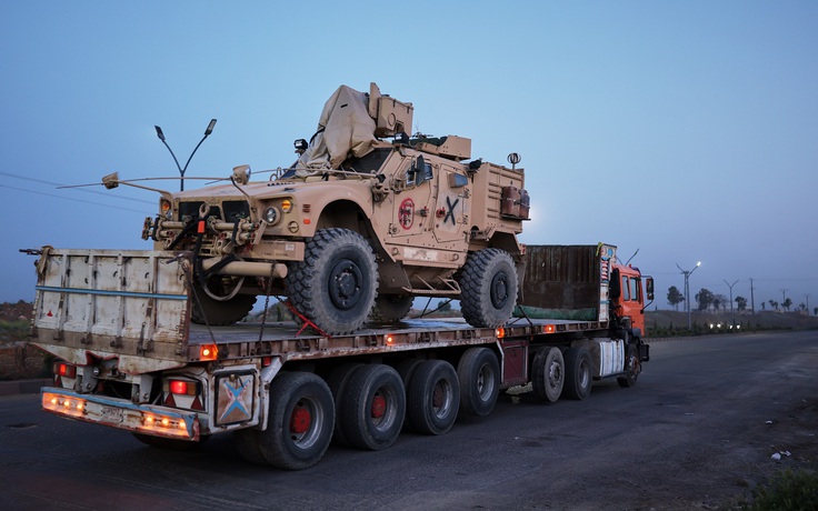 Lực lượng Mỹ rút khỏi căn cứ chính ở Syria