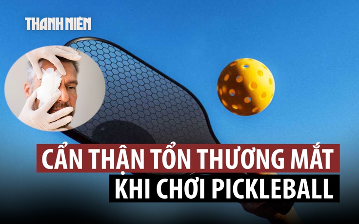 Loại chấn thương bất ngờ với người chơi pickleball lớn tuổi