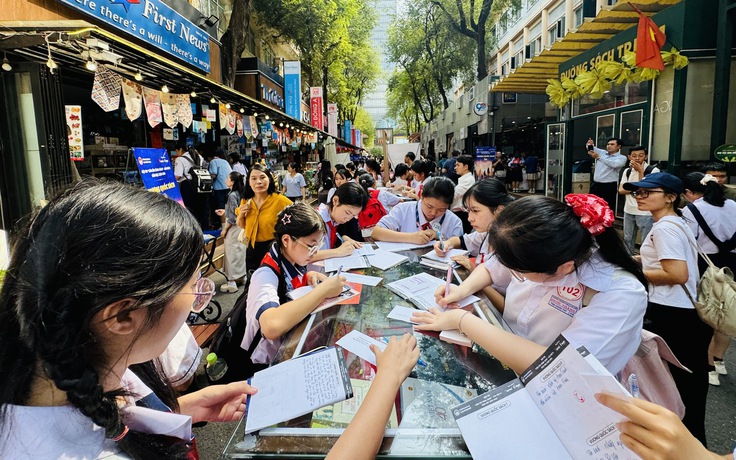 Rộn ràng Ngày sách và văn hóa đọc Việt Nam tại TP.HCM